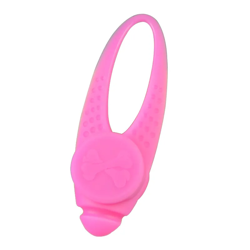 CAT DOG Training Equipment Pet Glowing Jewelry Bundled Glowing Silicone Waterproof Dog Pendant