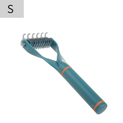 CAT DOG Comb & Brush Pet Comb Y-type Knot Comb Stainless Steel Knife Head Knot To Remove Floating Hair Cleaning Beauty Comb