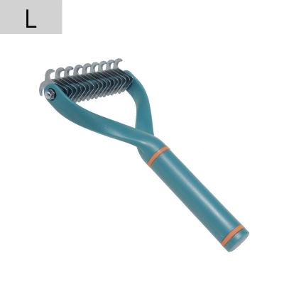 Y-type Dog Remove Floating Hair Cleaning Comb 02