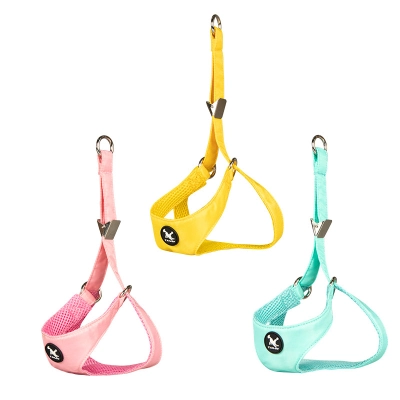 DOG Leashes & Collars Pet Harness Saddle Type Pet Harness Suede Dog Harness 01