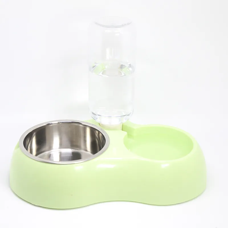 Cat Dog Feeder Bowls With Water Feeder04