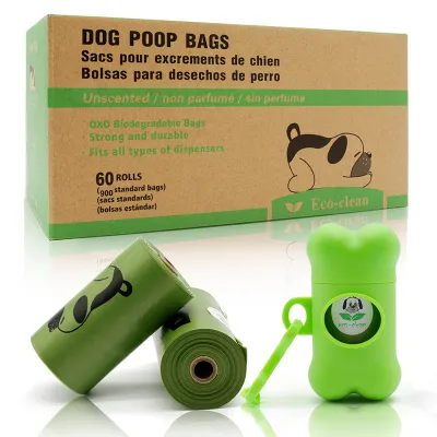 Disposable Degradable Dog Poop Bag 01
