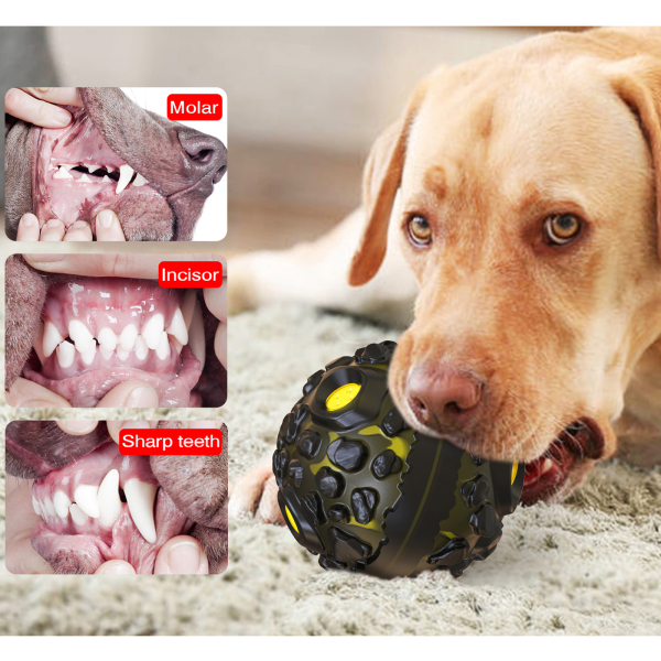DOG Chew Toy Dog Toy Meteorite Noise Molar Ball Dog Chew Toy Dog Interactive Toy