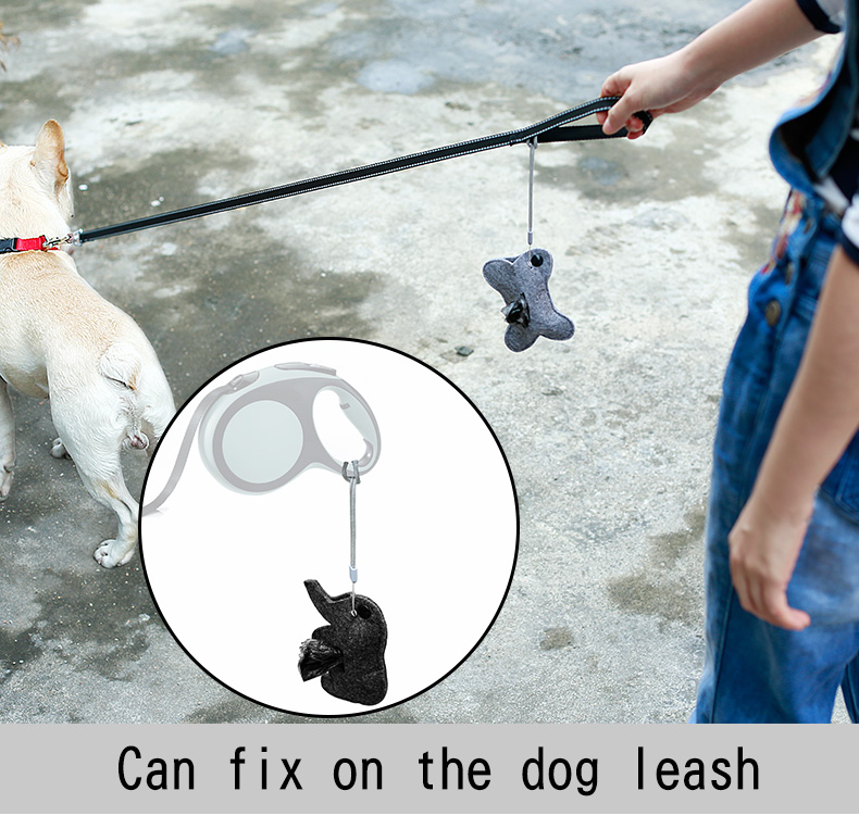 DOGLEMI Portable Cat Dog Garbage packet Replaceable Plastic Bag