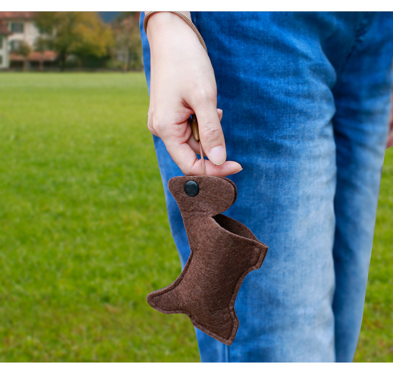 DOGLEMI Portable Cat Dog Garbage packet Replaceable Plastic Bag