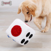 DOGLEMI DOG Slow Food Toy Pet Dice Missing Food Plush Sniffing Toy Tibetan Food Training Educational Dog Toy Interactive Decompression Pet Toy
