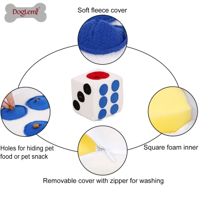 DOGLEMI DOG Slow Food Toy Plush Dice 02