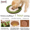 DOGLEMI DOG Sniffing Mat Dog Sniffing Pad Cotton Pet Sniffing Blanket Dog Training Puzzle Slow Food Sniffing Pad
