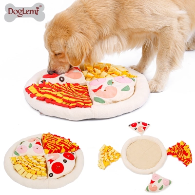 DOGLEMI DOG Slow Feeder Toys Sniffing Mat Pizza 02