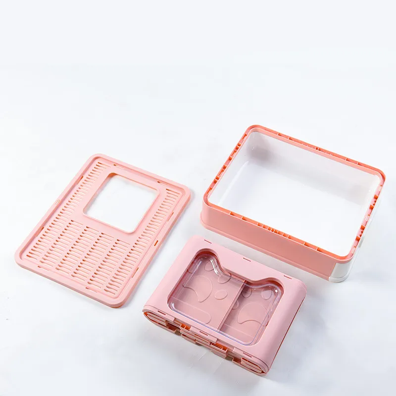 Cat Litter & Cat Litter Boxes Drawer Folding Cat Litter Box Fully Enclosed Splash-proof Cat Toilet Can Be Used To Prevent Cats Such As Blue Cats From Going Out With Cat Litter After Going To The Toilet