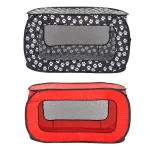Portable foldable dog travel crate
