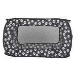 Portable foldable dog travel crate