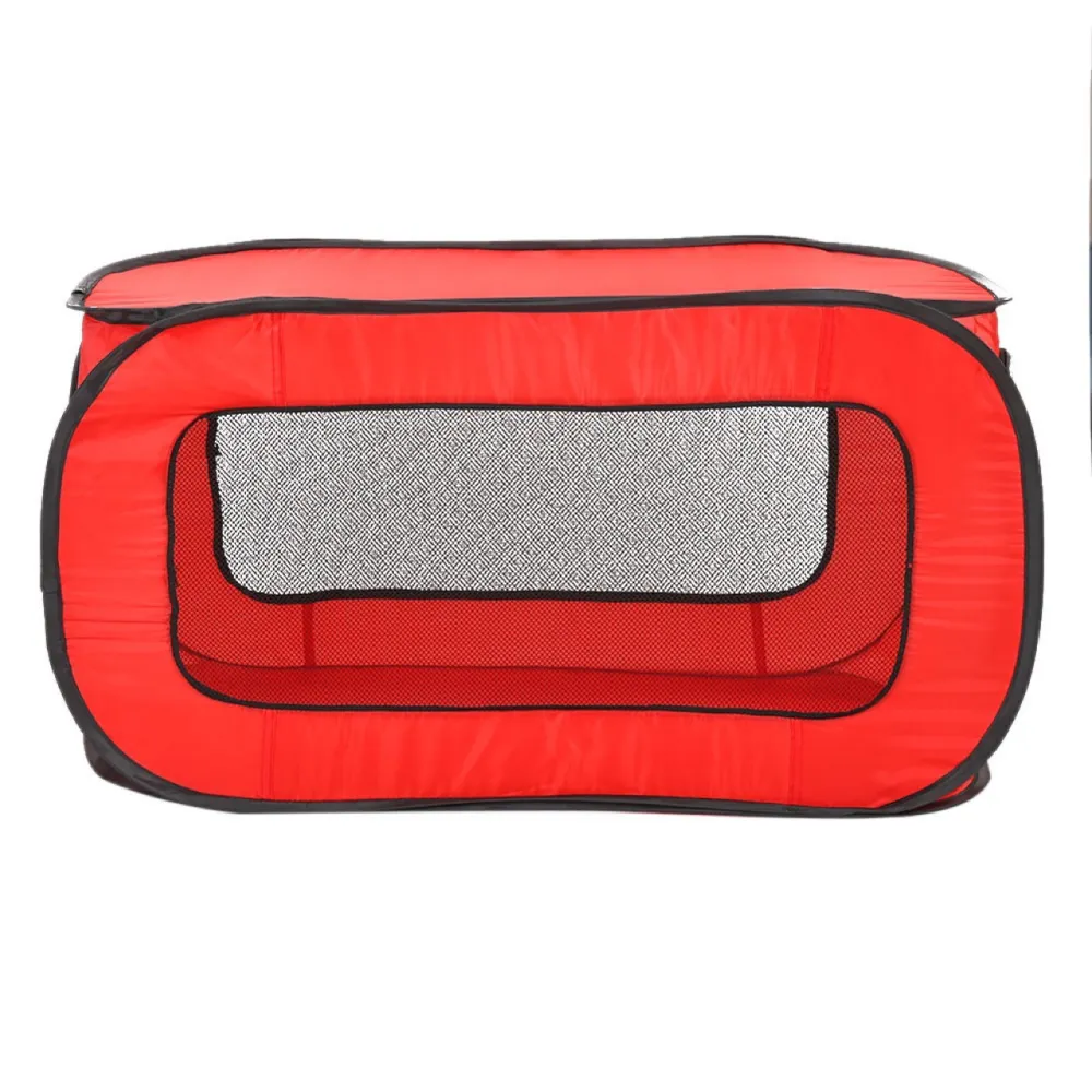 Portable foldable dog travel crate