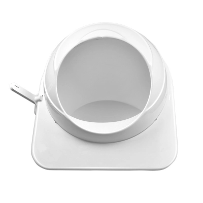 Boxes Large  Spherical Plastic Litter Box Semi-enclosed Plastic Litter Box Splash-proof And Deodorizing Cat Space Capsules Litter Box 01