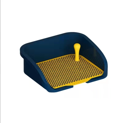 Splash-proof Half-fenced Dog Toilet 01