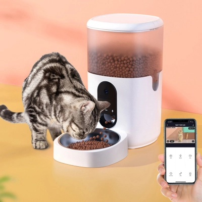 DUDUPET CAT DOG Automatic Feeders HD Video 4L 02