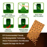 Degradable Disposable Eco Friendly dog Poop Bag with Pill Type Dispenser 