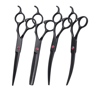 7 Inch Dog Grooming Scissors Kit of 5 01