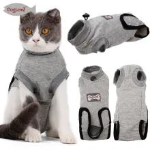 DOGLEMI Cat Recovery Suit for Small Medium Cats04