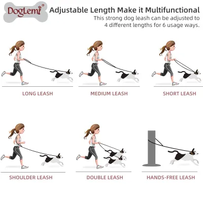 DOGLEMI 3m Multifunctional Long Dog Leashs 02