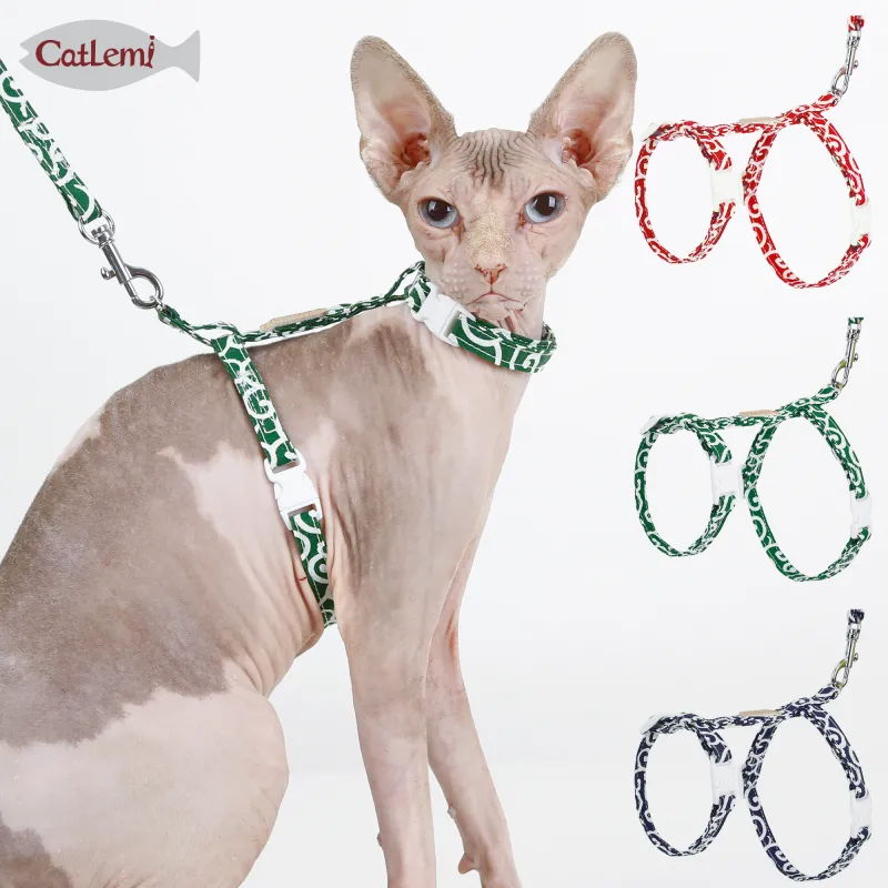 DOGLEMI Cat Harness Cat Harness And Leash Escape Proof Cat Harness01