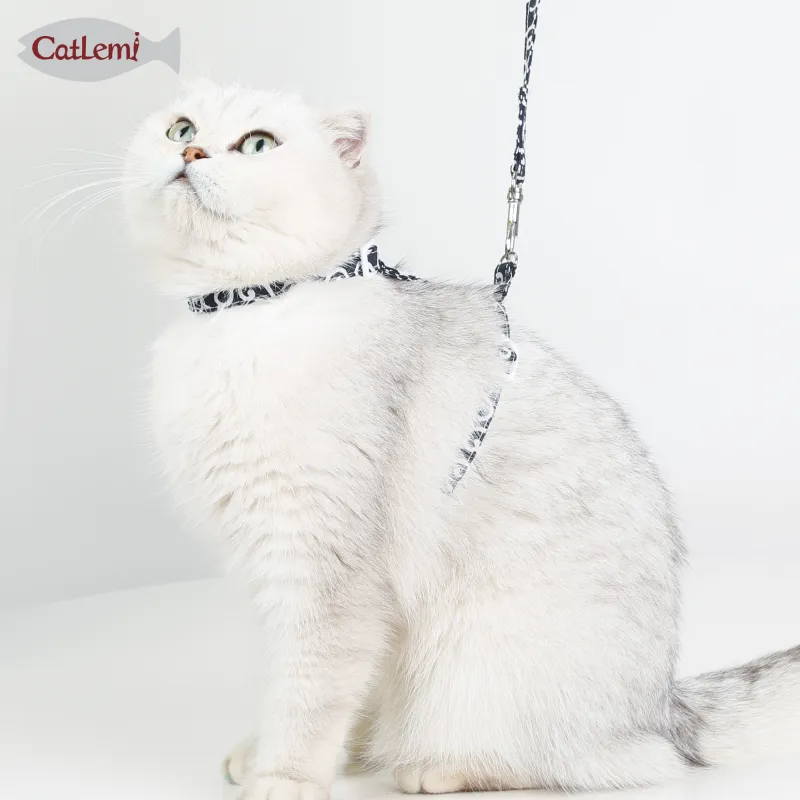 DOGLEMI Cat Harness Cat Harness And Leash Escape Proof Cat Harness00