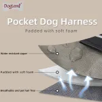 DOGLEMI Multifunctional Walk Dog Harness