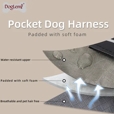 DOGLEMI Multifunctional Walk Dog Harness 02