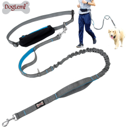 DOGLEMI Hands Free Leash Explosion-proof Dog Walking Leash Dog Belt