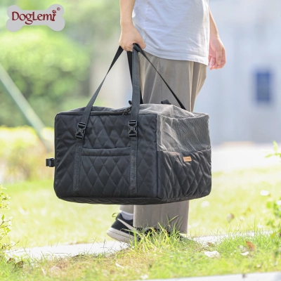 DOGLEMI Cat Dog Basket For Car 02