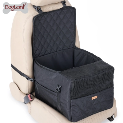 DOGLEMI Cat Dog Basket For Car 01