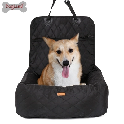 DOGLEMI  Cat Dog Travel Bed For Car 01