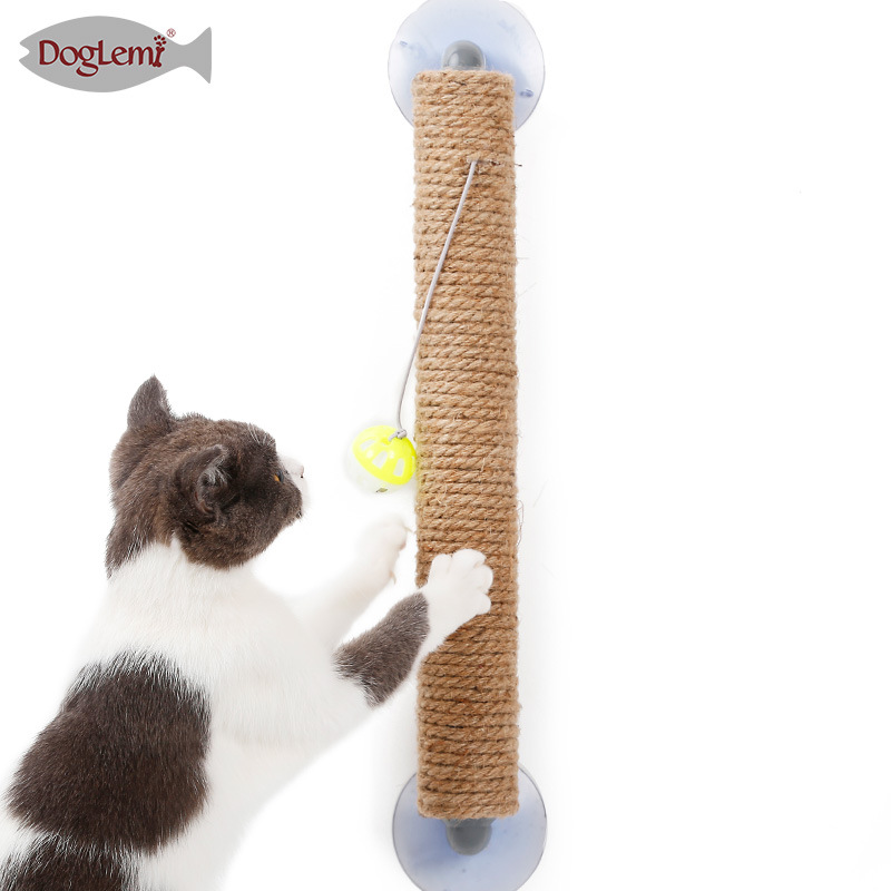 DOGLEMI Cat Scratching Post Sisal Cat Scratching Post Cat Scratching Toy