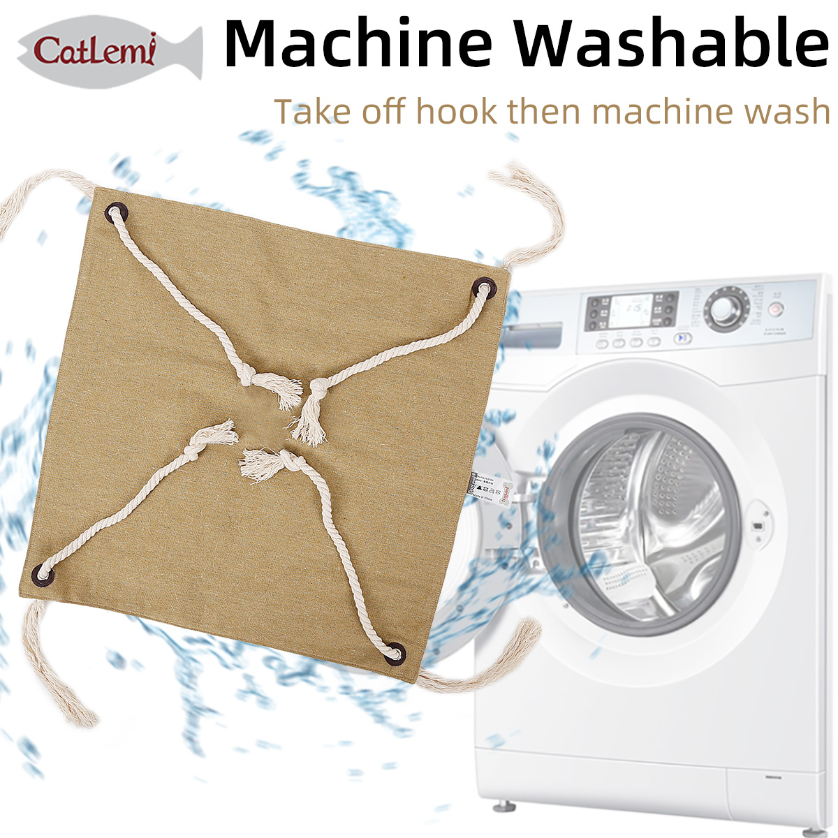 DOGLEMI Cat Hammock Cat Cage Hammock Cat Swing