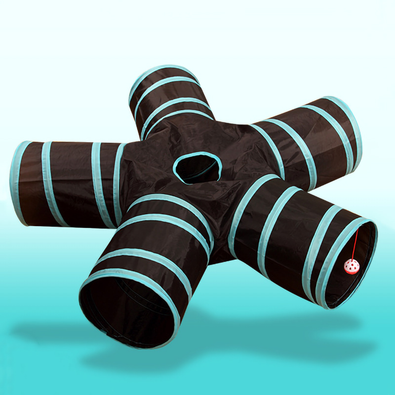 Cat Tunnel 5 Way Foldable Cat Tube Tunnel Cat Tunnel Toy