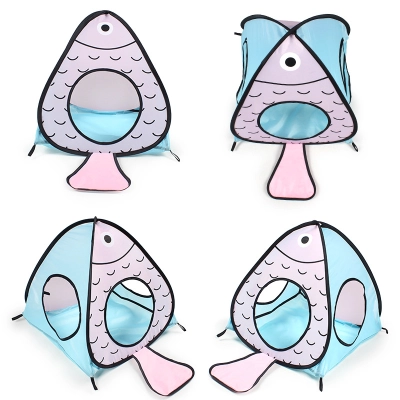 Cat Tunnel Foldable Cat Tunnel Toy With Cubes Bundle 02