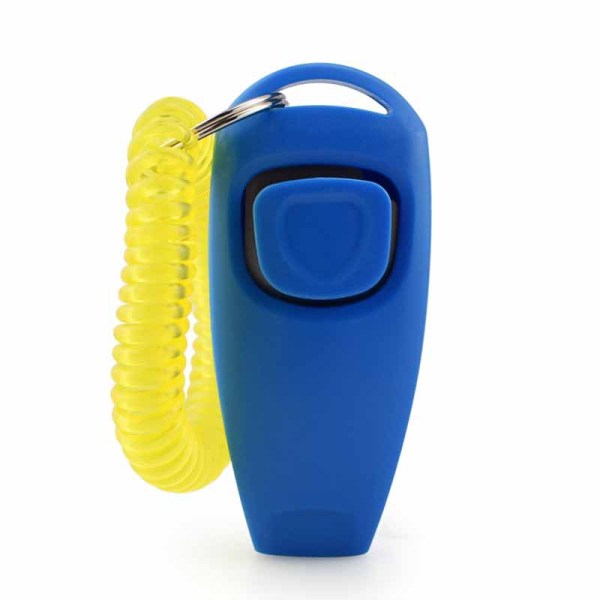 Dog Whistle With Wrist Strap 2 in 1 Dog Training Clickers