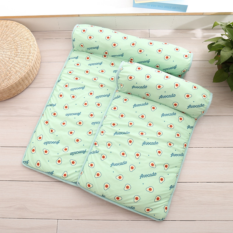 Dog Cooling Mat Breathable Bed With Pillow
