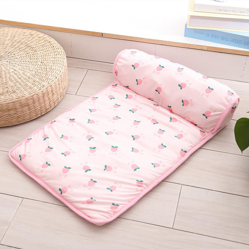 Dog Cooling Mat Breathable Bed With Pillow