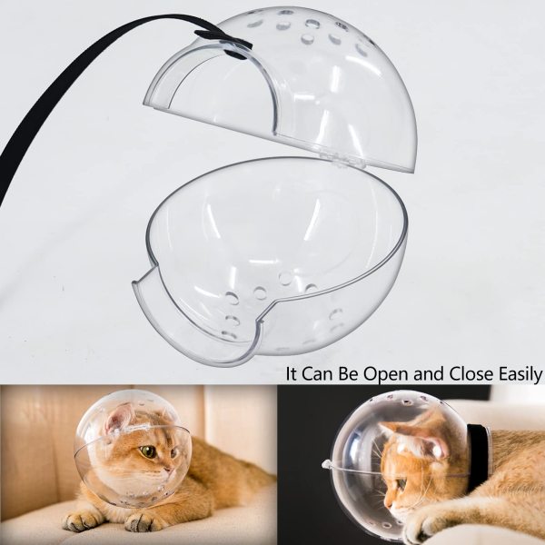 Cat Space Hood Safety Breathable Cat Muzzles