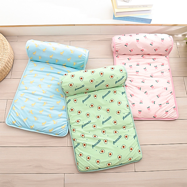 Dog Cooling Mat Breathable Bed With Pillow