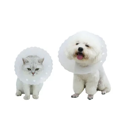 Cat Dog Cones Collar Adjustable 01