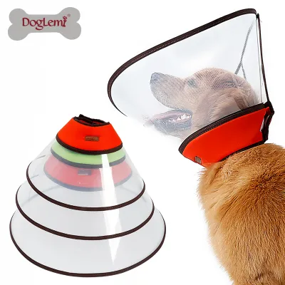 DOGLEMI Transparent Dog Cone Collar 02