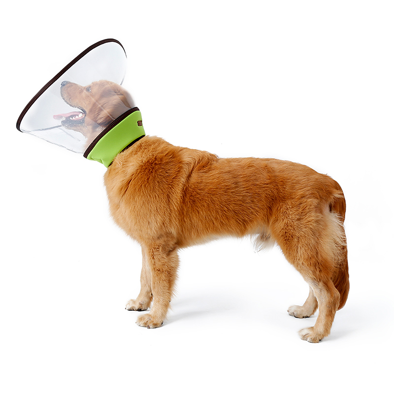 DOGLEMI Transparent Dog Cone Collar Crawlpaw
