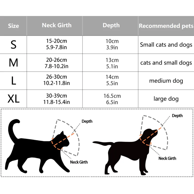 Cat Recovery Collar for  Postoperative Recovery
