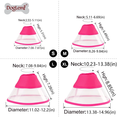 DOGLEMI Elizabethan Collar for Cat Dog 02
