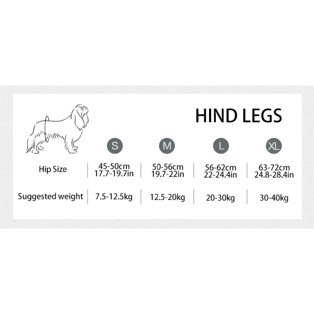 Dog Lift Harness for Hind Legs