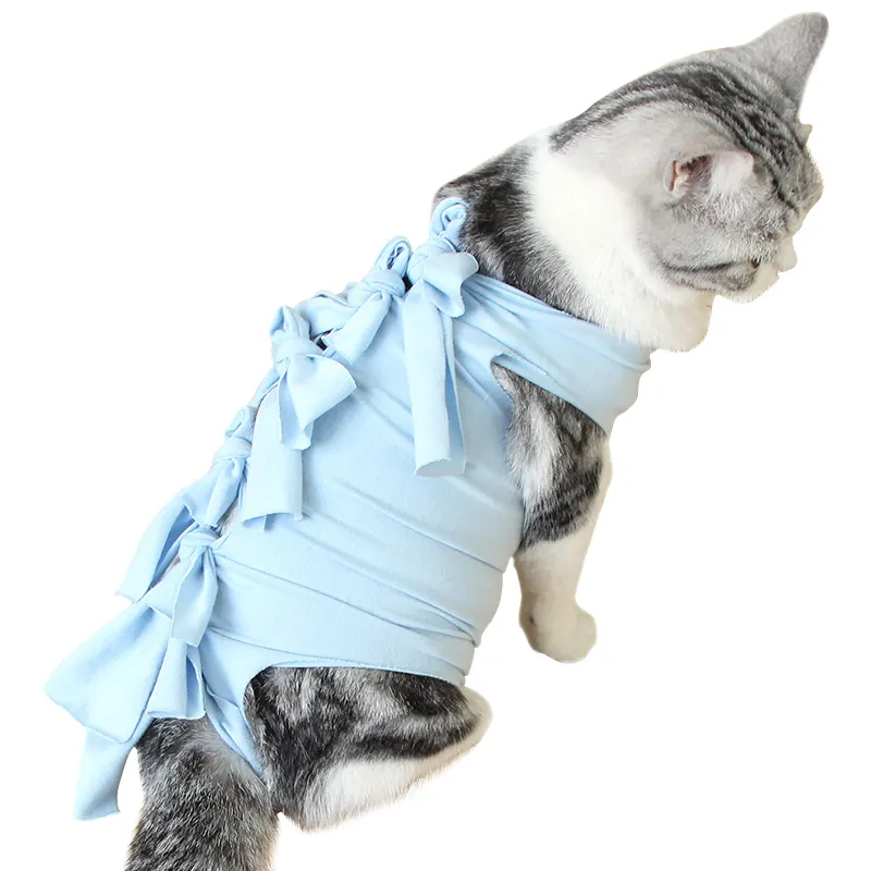 Cat Recovery Suit for Post-Operative Care03