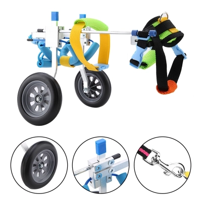 Adjustable Dog Wheelchairs for Back Legs Paralyzed Dog 02