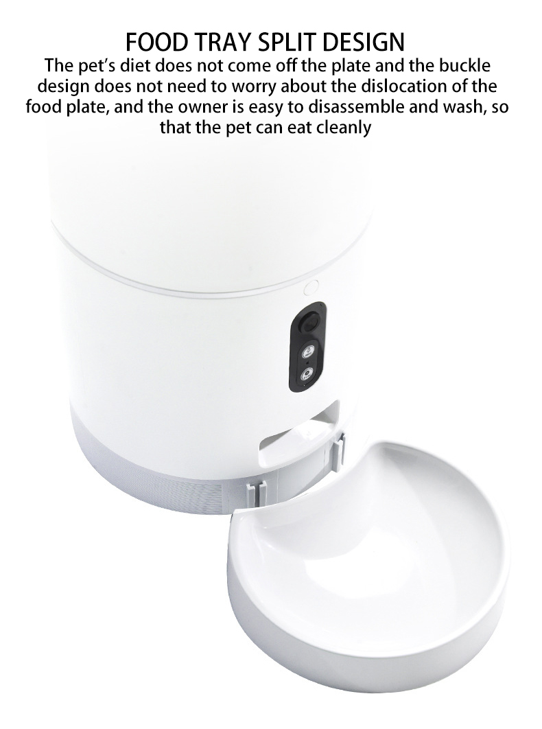 Cat & Dog Wifi Smart Automatic Feeder 4L